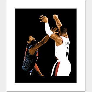 Damian Lillard Bad Shot Posters and Art